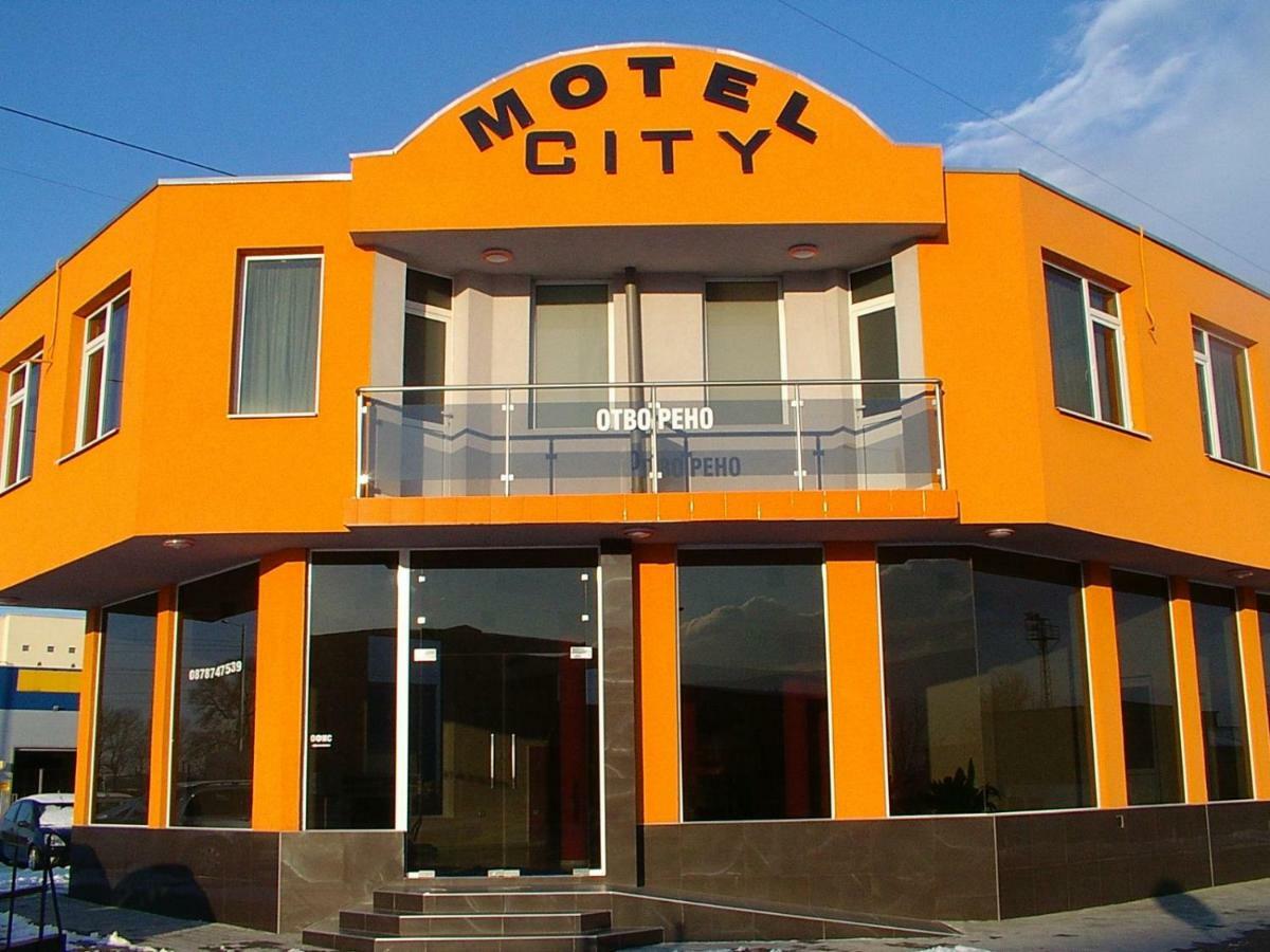 Мотел Сити Plovdiv Exteriör bild