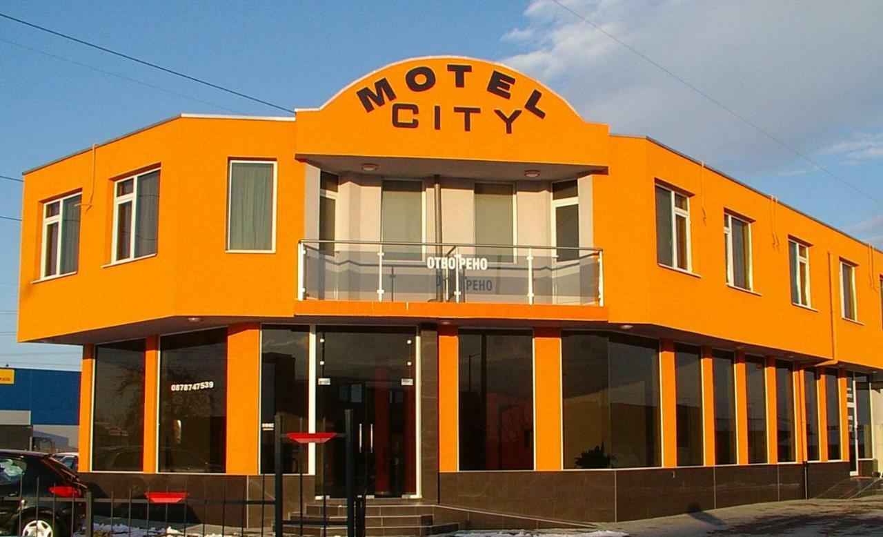 Мотел Сити Plovdiv Exteriör bild